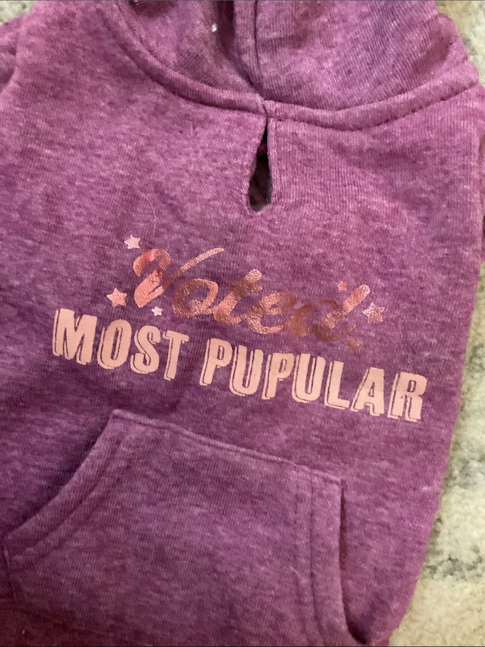 Youly pet adorable purple